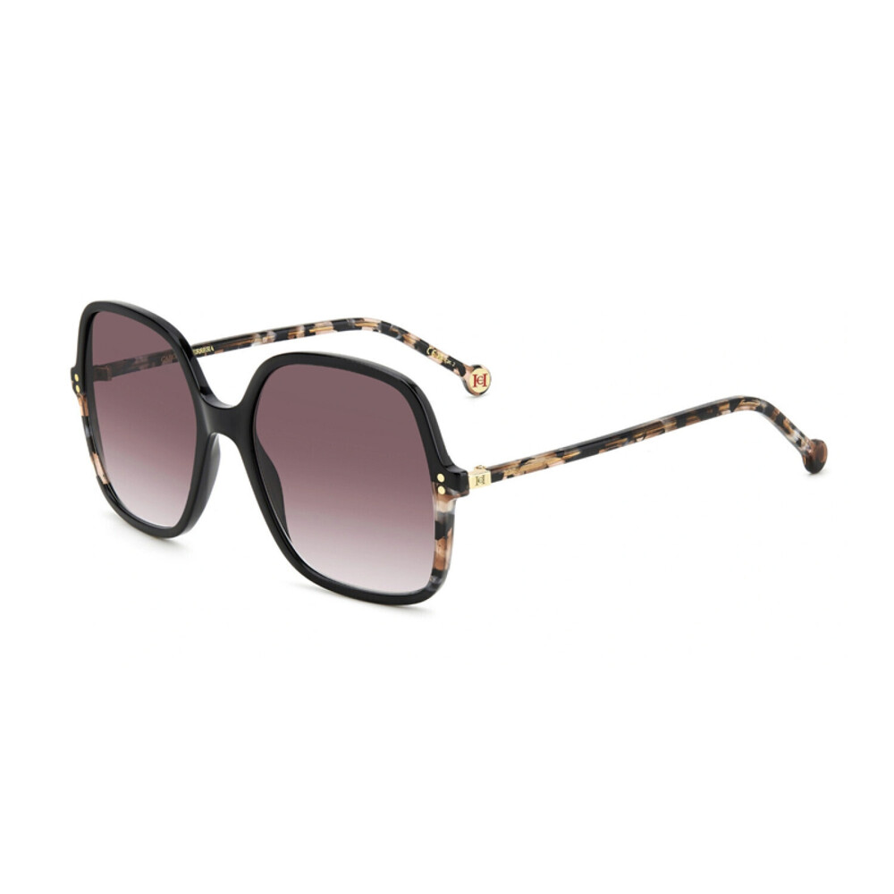 NEW Carolina Herrera HER 0244/S 0WR73X Black/Havana Sunglasses authentic